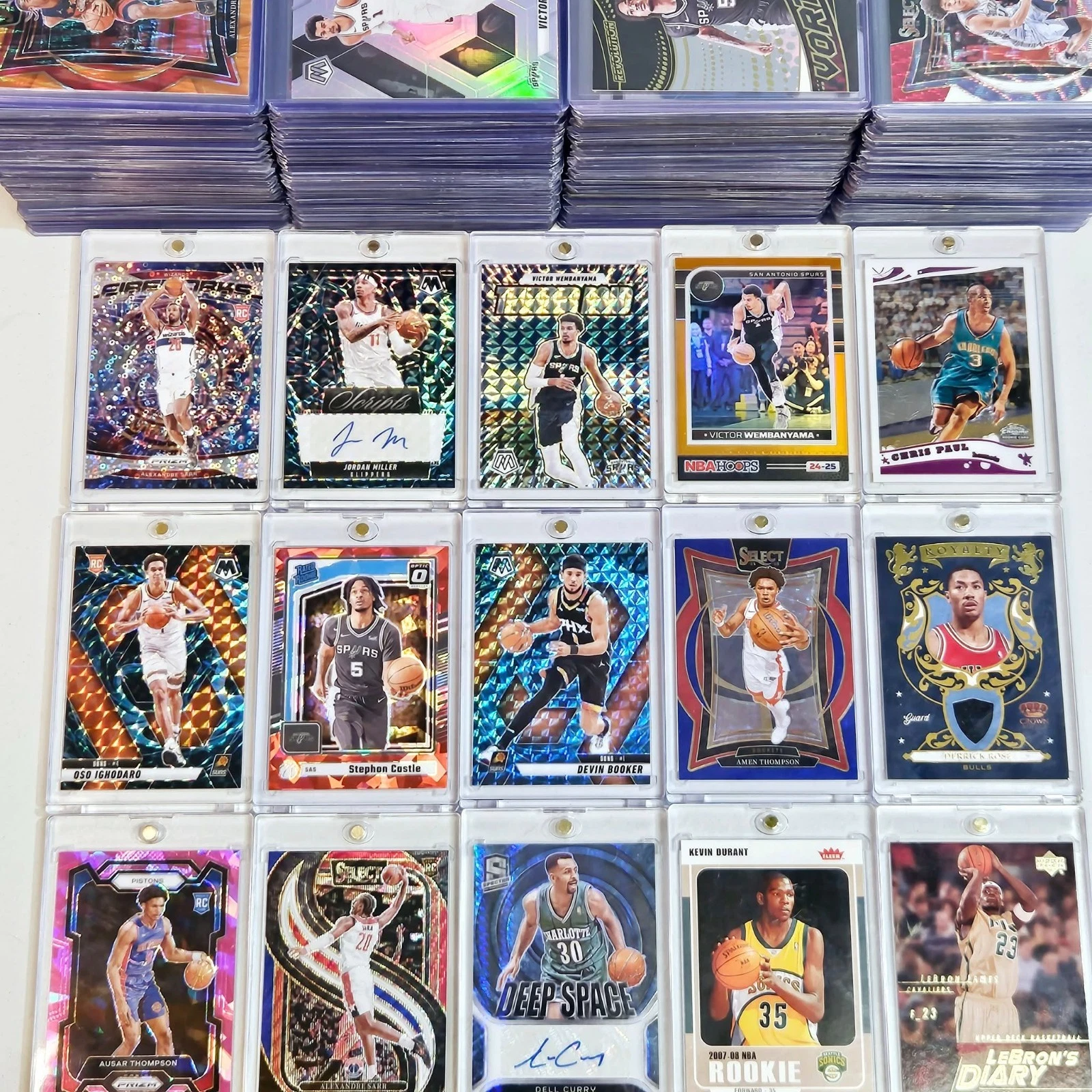 🏀NBA Basketball Mystery Pack 25 Cards | 5 Hits – Rookies, LeBron, Curry, Wemby❗ - Image 3