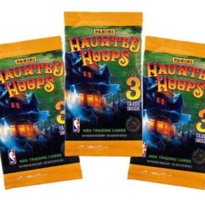 23-24 Panini Haunted Hoops NBA Trading Cards – 3 Booster Packs - Wembyama Rookie/Thompson Bros Rookies