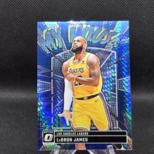 LeBron James My House Blue Prizm /175 2024-25 Donruss Optic